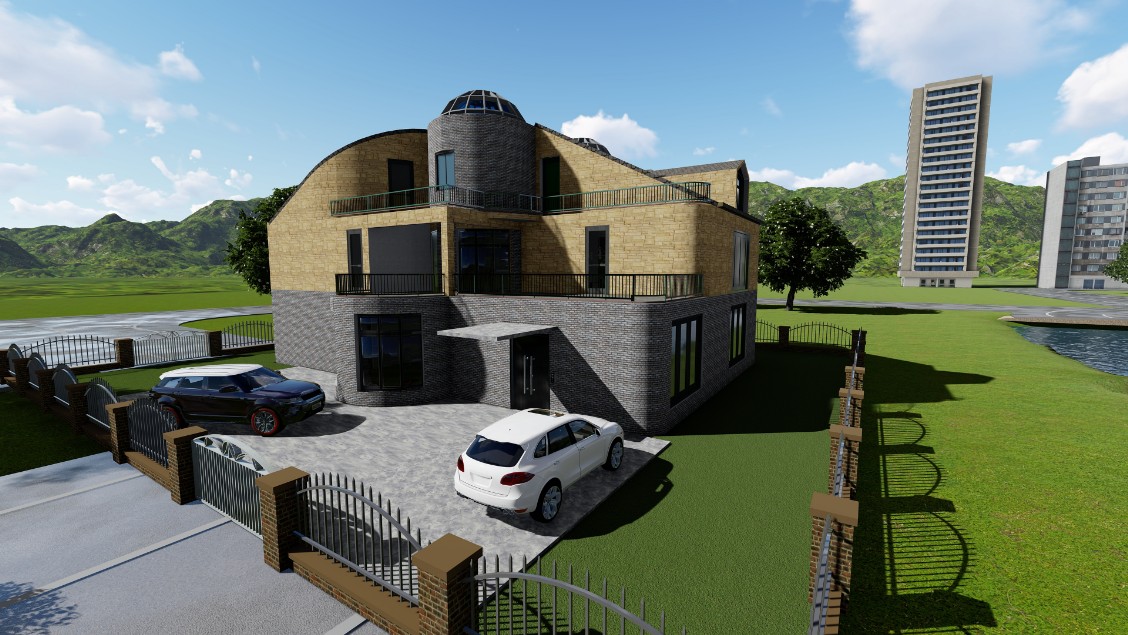 სარდაფით და მანსარდით